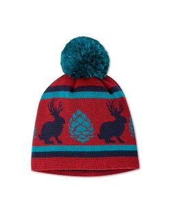 Stio Kids' Jackalope Beanie -Deals STIO Store Kids Jackalope Beanie Risk Red