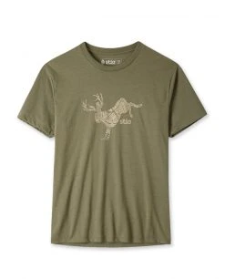 Stio Men's Bucking Jackalope Tee -Deals STIO Store M Bucking Jack Military