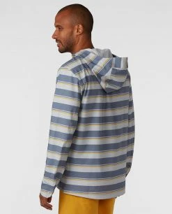 Stio Men's CFS Sun Hoodie -Deals STIO Store M CFS Sun Hoodie Storm Cloud Stripe 3