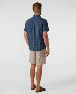 Stio Men's Curtis Camp Shirt SS -Deals STIO Store M Curtis Camp Shirt SS Mountain Shadow Plaid 4