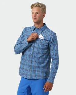 Stio Men's Eddy Slope Shirt 35 Stio Men's Eddy Slope Shirt -Deals STIO Store M Eddy Slope Shirt Alpine Lake Plaid 2