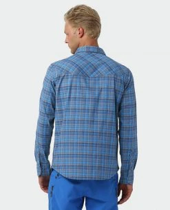 Stio Men's Eddy Slope Shirt 36 Stio Men's Eddy Slope Shirt -Deals STIO Store M Eddy Slope Shirt Alpine Lake Plaid 3