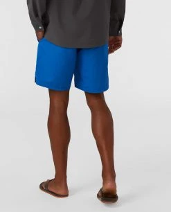 Stio Men's Hideout Short - 16" -Deals STIO Store M Hideout Short Blue Jolt 16 2