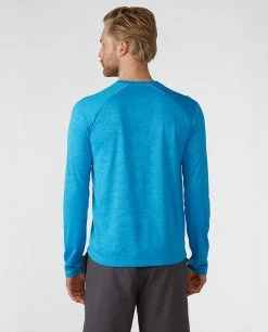 Stio Men's Icefloe Tech Tee LS -Deals STIO Store M Icefloe Tech Tee LS Rapid Blue 2