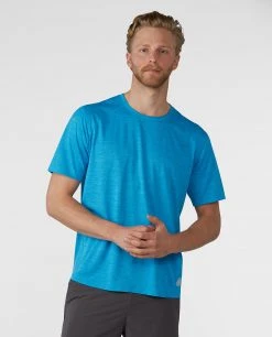 Stio Men's Icefloe Tech Tee SS 27 Stio Men's Icefloe Tech Tee SS -Deals STIO Store M Icefloe Tech Tee SS Rapid Blue 1