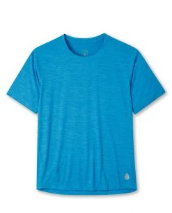 Stio Men's Icefloe Tech Tee SS 26 Stio Men's Icefloe Tech Tee SS -Deals STIO Store M Icefloe Tech Tee SS Rapid Blue