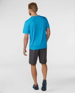Stio Men's Icefloe Tech Tee SS 30 Stio Men's Icefloe Tech Tee SS -Deals STIO Store M Icefloe Tech Tee SS Rapid Blue 4
