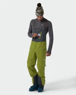 Stio Men's Objective Pro Bib -Deals STIO Store M Objective Pro Bib Forest Olive 4