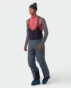 Stio Men's Objective Pro Bib -Deals STIO Store M Objective Pro Bib Stormy Weather 1