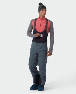 Stio Men's Objective Pro Bib -Deals STIO Store M Objective Pro Bib Stormy Weather 4