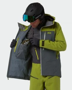Stio Men's Objective Pro Jacket -Deals STIO Store M Objective Pro Jacket Forest Olive Basalt 2