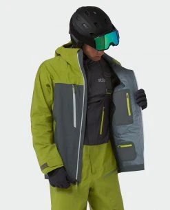 Stio Men's Objective Pro Jacket -Deals STIO Store M Objective Pro Jacket Forest Olive Basalt 3