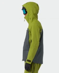 Stio Men's Objective Pro Jacket -Deals STIO Store M Objective Pro Jacket Forest Olive Basalt 5