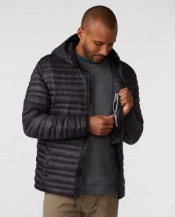 Stio Men's Pinion Down Hooded Jacket -Deals STIO Store M Pinion Down Hooded Jacket Boundary Black 2 353d607a cbcf 4ce3 ae30 4c7c2722fcec
