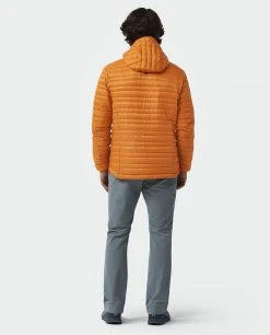 Stio Men's Pinion Down Hooded Jacket -Deals STIO Store M Pinion Down Hooded Jacket Bourbon 4