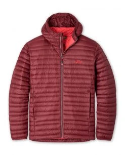 Stio Men's Pinion Down Hooded Jacket -Deals STIO Store M Pinion Down Hooded Jacket Roasted Beet
