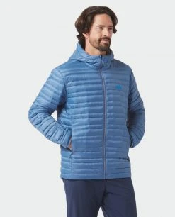 Stio Men's Pinion Down Hooded Jacket -Deals STIO Store M Pinion Hooded Down Jacket Sturdy Blue 3 Top