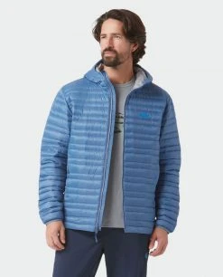 Stio Men's Pinion Down Hooded Jacket -Deals STIO Store M Pinion Hooded Down Jacket Sturdy Blue 5 Top