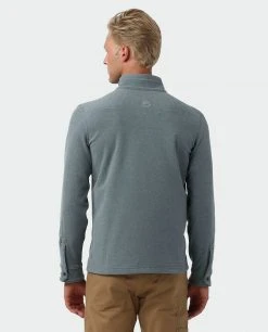 Stio Men's Turpin Fleece Half Zip -Deals STIO Store M Turpin Fleece Half Zip Stormy Weather Heather 3