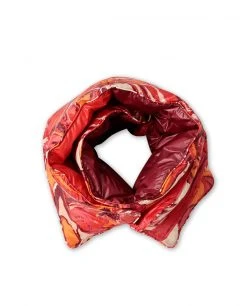 Stio Unisex Hometown Down Scarf -Deals STIO Store Unisex Hometown Down Scarf Risk Red Marble Print