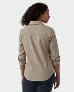 Stio Women's Ashton Chambray Shirt -Deals STIO Store W Ashton Chambray Shirt Rodeo Dust Chambray 4