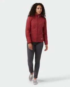 Stio Women's Azura Insulated Jacket -Deals STIO Store W Azura Jacket Roasted Beet 4