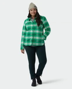 Stio Women's Buckhorn Insulated Snap Shirt -Deals STIO Store W Buckhorn Insulated Snap Shirt Herbage Plaid Alt 5