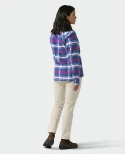Stio Women's Buckhorn Insulated Snap Shirt -Deals STIO Store W Buckhorn Insulated Snap Shirt Mulberry Plaid 6