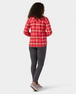 Stio Women's Buckhorn Insulated Snap Shirt -Deals STIO Store W Buckhorn Insulated Snap Shirt Risk Red Plaid 6