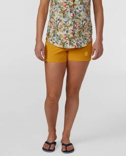 Stio Women's CFS Board Short -Deals STIO Store W CFS Board Short Amber Resin 1