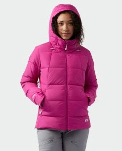 Stio Women's Colter INFINIUM™ Down Jacket -Deals STIO Store W Colter Infinium Down Jacket Backyard Berry 3