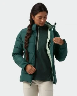 Stio Women's Colter INFINIUM™ Down Jacket -Deals STIO Store W Colter Infinium Down Jacket Treeline Green 4