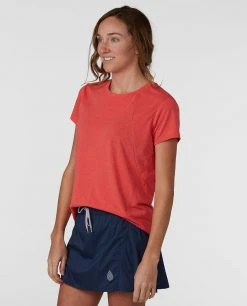 Stio Women's Divide Shift Shirt SS -Deals STIO Store W Divide Shift Shirt SS Pressed Petal 1