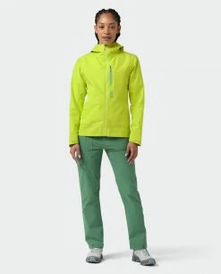 Stio Women's Ender PACLITE® Hooded Jacket -Deals STIO Store W Ender Paclite Hooded Jacket Lime Zest 1 Full