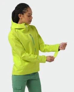 Stio Women's Ender PACLITE® Hooded Jacket -Deals STIO Store W Ender Paclite Hooded Jacket Lime Zest 6 Top