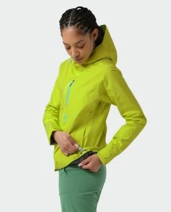 Stio Women's Ender PACLITE® Hooded Jacket -Deals STIO Store W Ender Paclite Hooded Jacket Lime Zest 7 Top