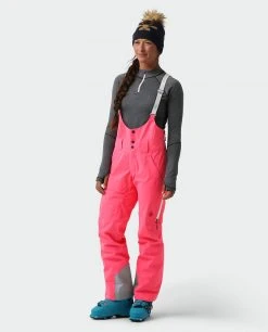 Stio Women's Environ Bib -Deals STIO Store W Environ Bib Pink Elation 2