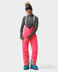 Stio Women's Environ Bib -Deals STIO Store W Environ Bib Pink Elation 5