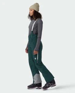 Stio Women's Environ Bib -Deals STIO Store W Environ Bib Treeline Green 3