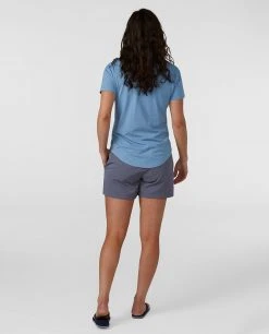 Stio Women's Hideout Short 32 Stio Women's Hideout Short -Deals STIO Store W Hideout Short Storm Cloud 5