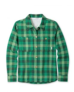 Stio Women's Hutkeeper Flannel Shirt -Deals STIO Store W Hutkeeper Flannel Shirt Herbage Plaid