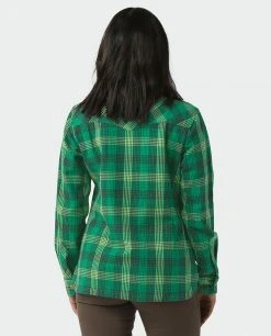 Stio Women's Hutkeeper Flannel Shirt -Deals STIO Store W Hutkeeper Flannel Shirt Herbage Plaid 3