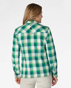 Stio Women's Hutkeeper Flannel Shirt -Deals STIO Store W Hutkeeper Wetland Plaid 2 e3b44a18 4449 478b b8e7 9f7cf81d847f