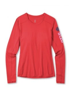 Stio Women's Hylas Crew LS -Deals STIO Store W Hylas Crew Pressed Petal