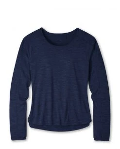 Stio Women's Icefloe Tech Tee LS -Deals STIO Store W Ice Flow Tech Tee LS Maritime Blue