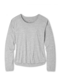 Stio Women's Icefloe Tech Tee LS -Deals STIO Store W Ice Flow Tech Tee LS Quiet Gray