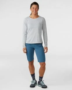 Stio Women's Icefloe Tech Tee LS -Deals STIO Store W Icefloe Tech LS Quiet Gray 3