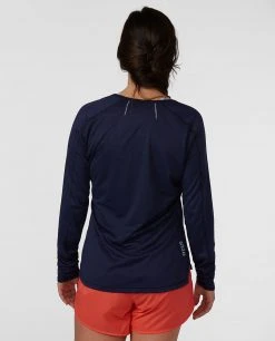 Stio Women's Icefloe Tech Tee LS -Deals STIO Store W Icefloe Tech Tee LS Maritime Blue 2