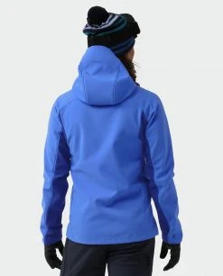 Stio Women's Millibar WINDSTOPPER® Hooded Jacket -Deals STIO Store W Millibar Windstopper Hooded Jacket Larkspur Blue 9