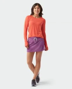 Stio Women's Second Light Skirt -Deals STIO Store W Second Light Skirt Ripe Berry 1 Full